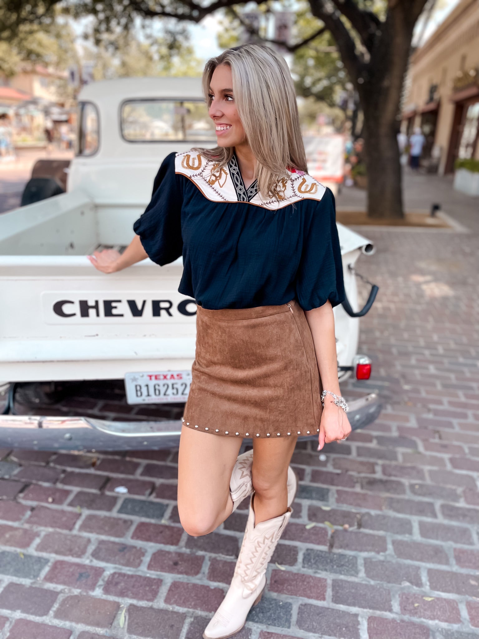 Coquette Equestrian Top