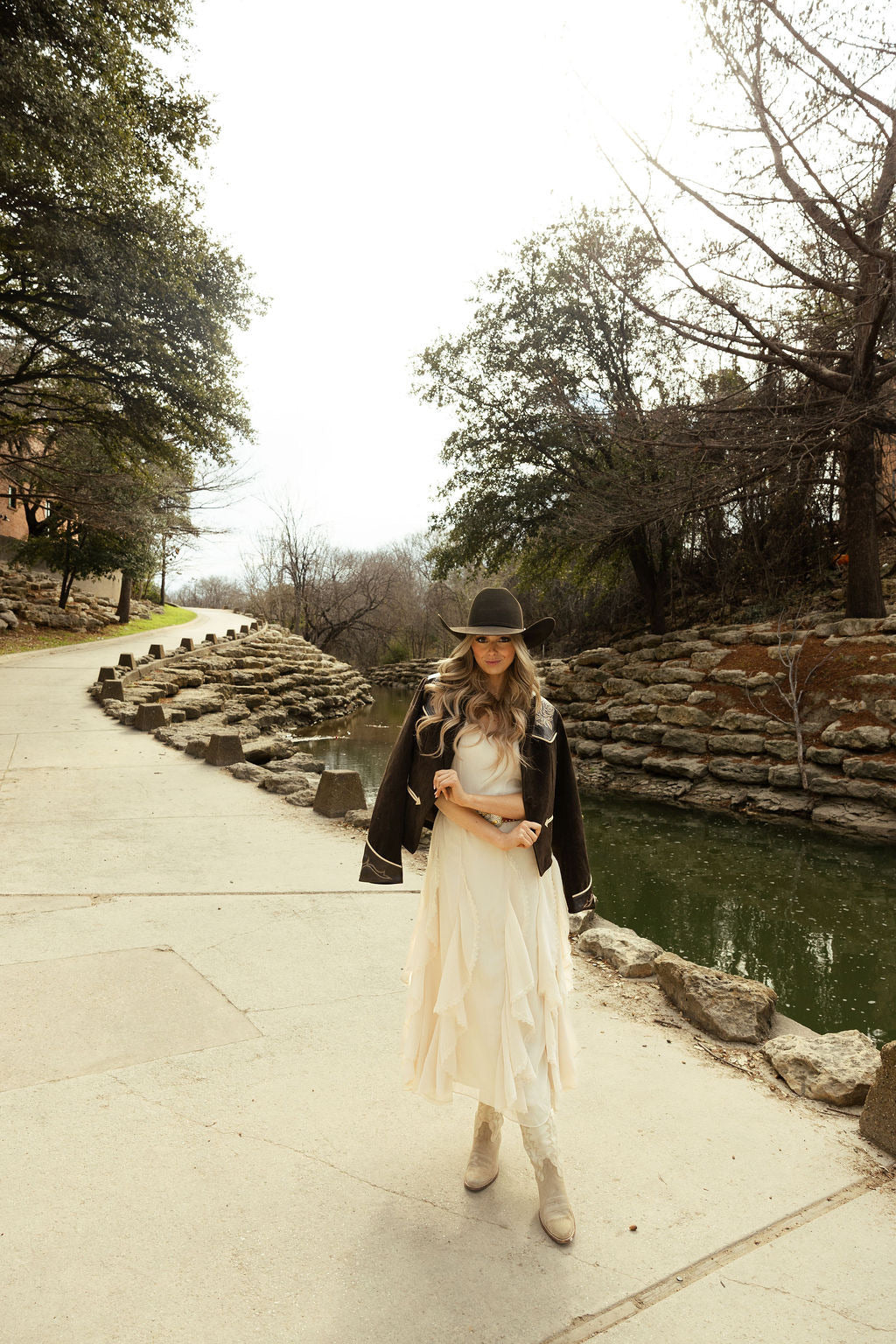 Philomene Dress - Cream