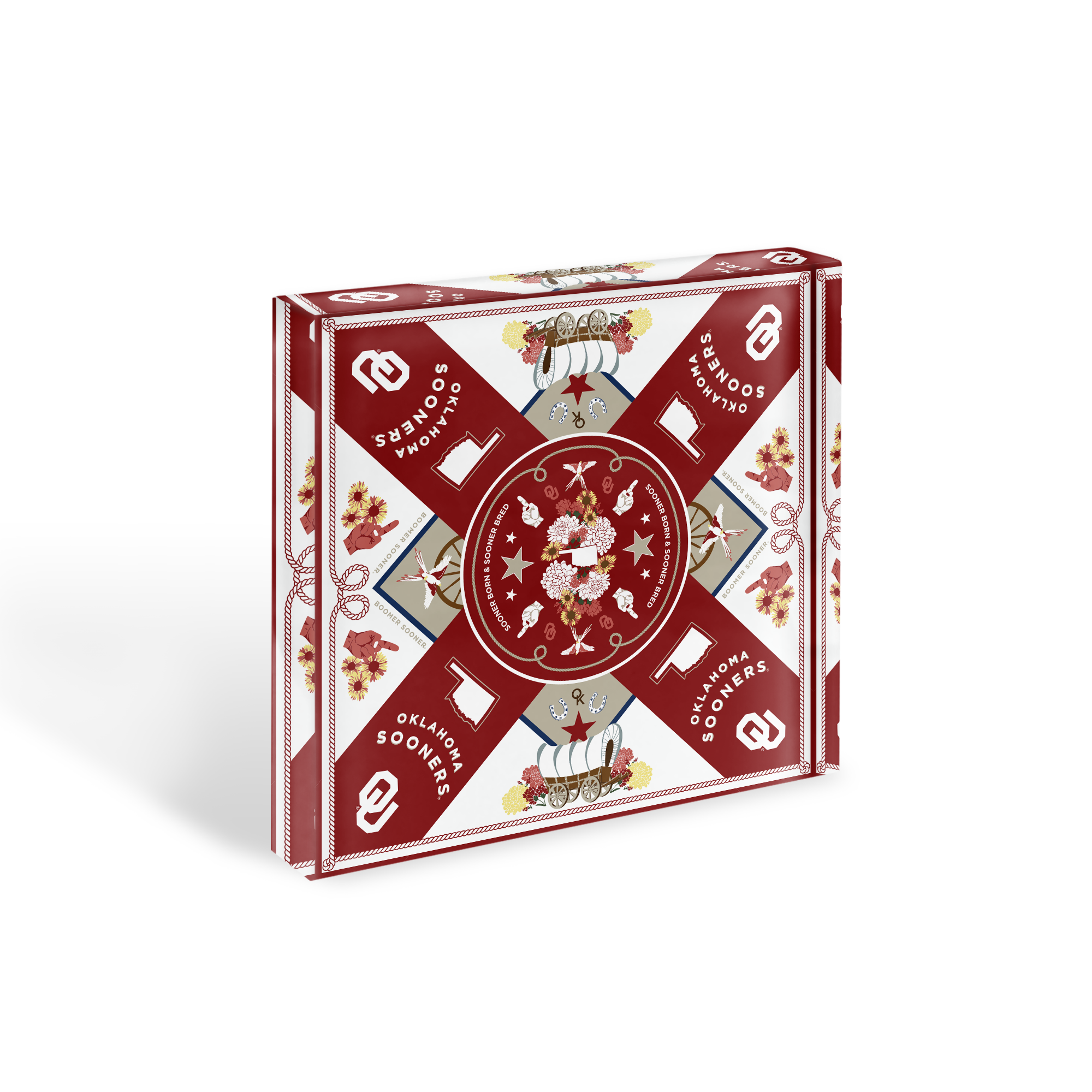 Oklahoma Sooners Acrylic Block Art