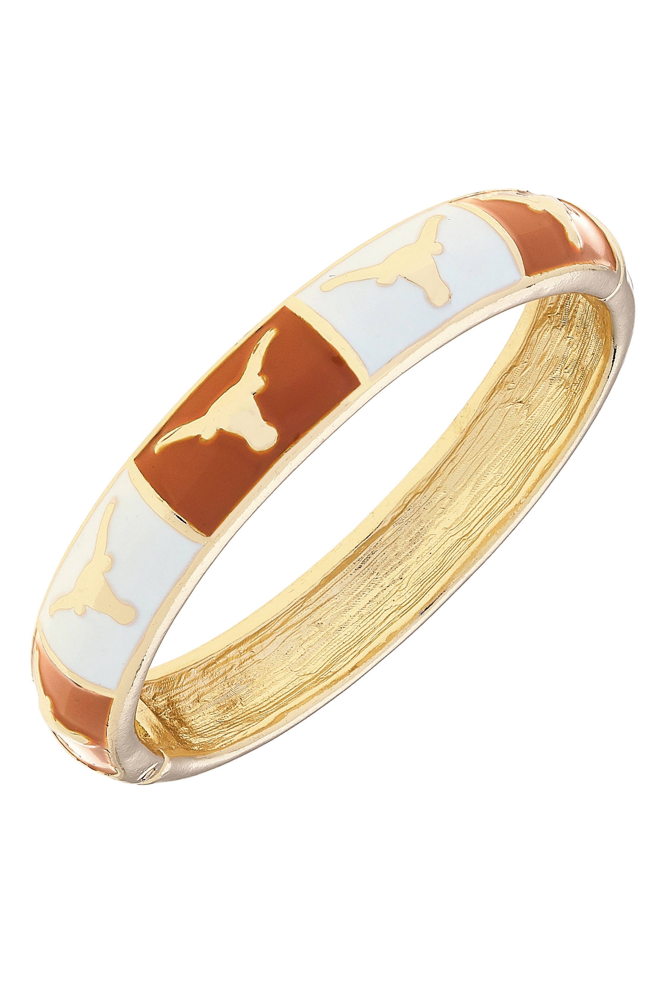 Texas Longhorns Check Bangle