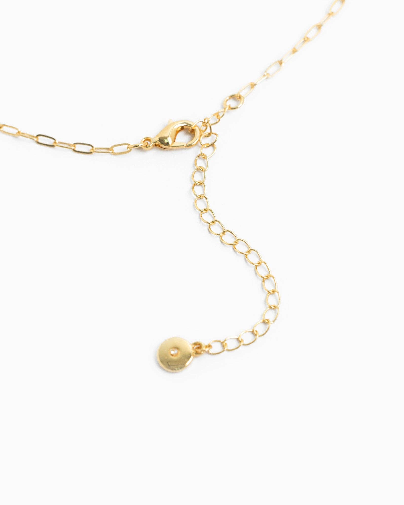 Pave Rope Horsebit Necklace