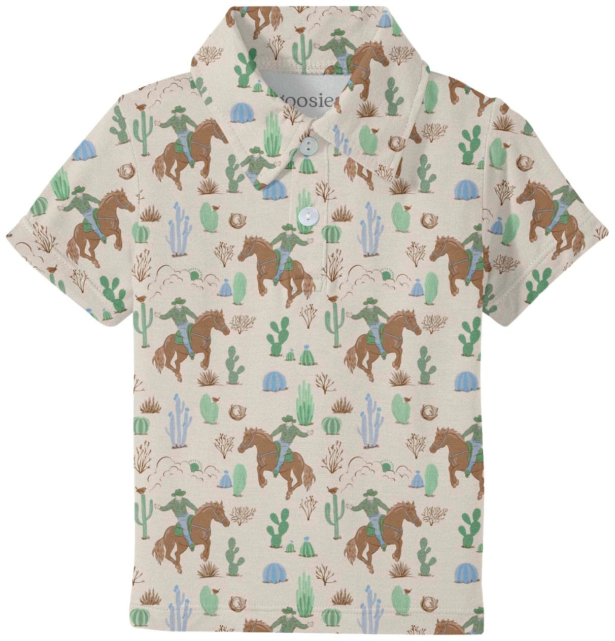 Saddle Up Cowboy Polo Shirt
