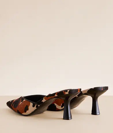 Mod Cow Suede Heel