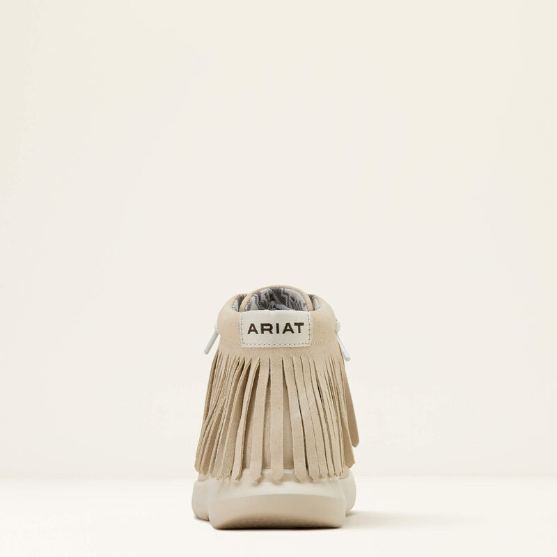 High Top Fringe Shoe