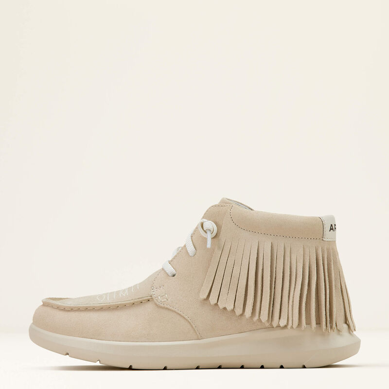 High Top Fringe Shoe
