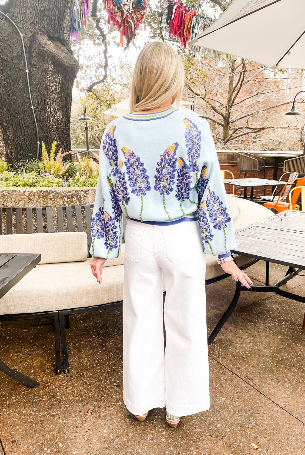 Bluebonnets Cardigan