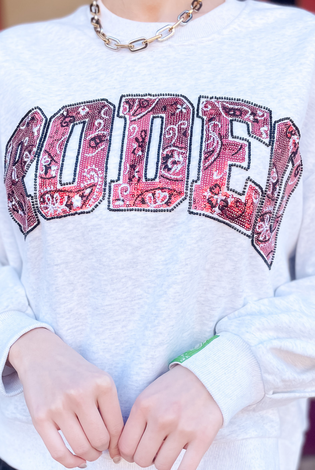 Bandana Rodeo Sweatshirt