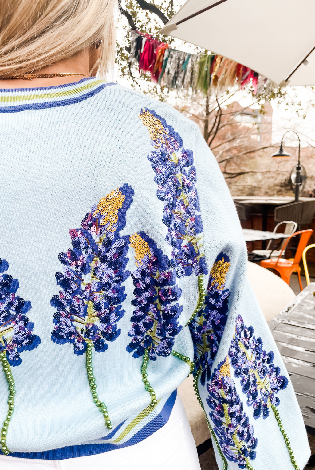 Bluebonnets Cardigan