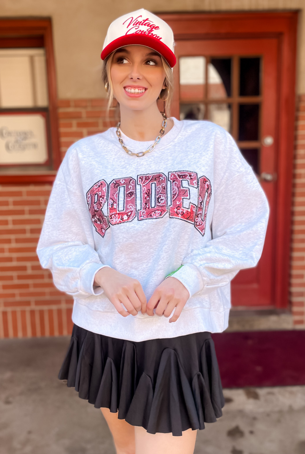 Bandana Rodeo Sweatshirt