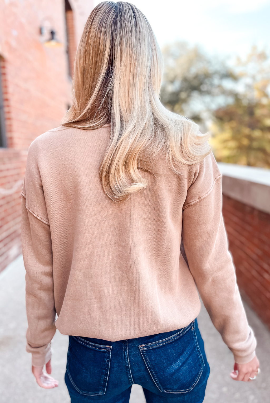 Cool It Cowboy Sweatshirt - Beige