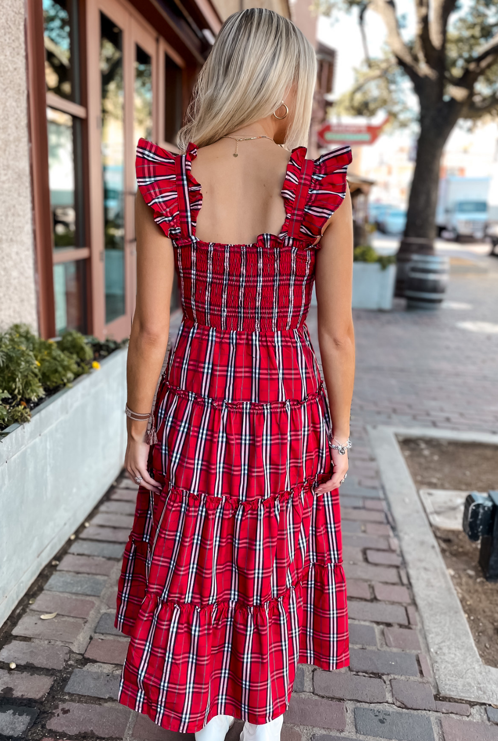 J Marie - Rayna Ruffle Dress