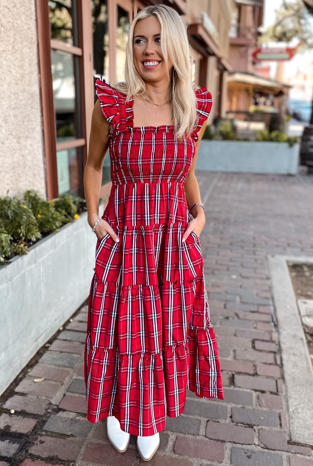 J Marie - Rayna Ruffle Dress