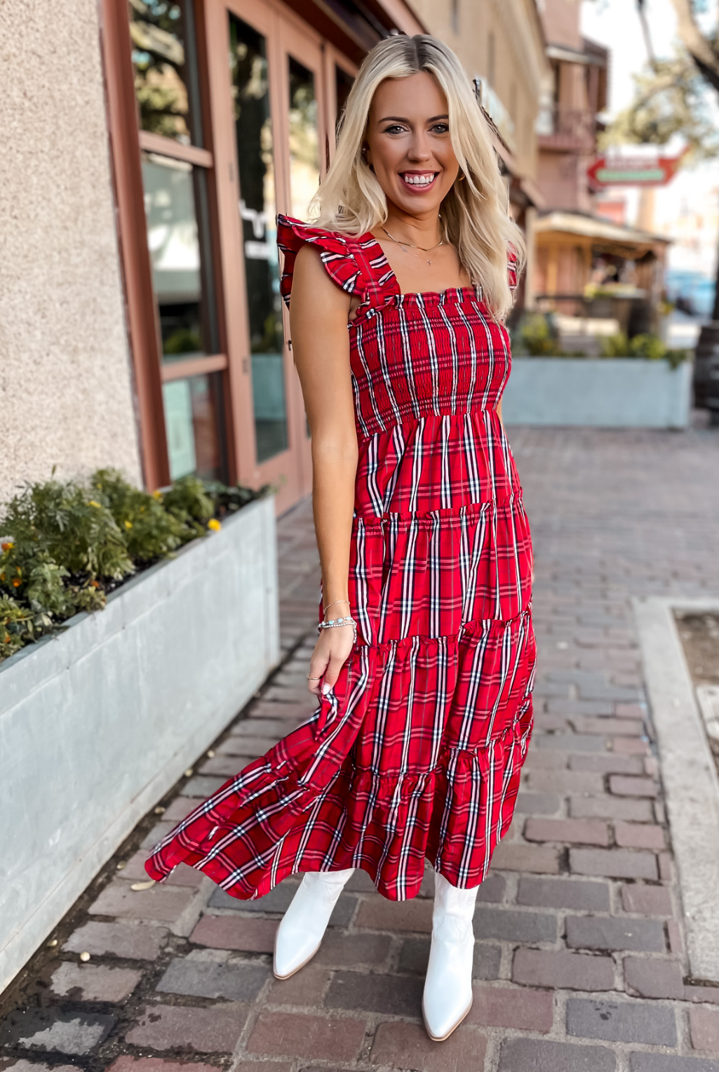 J Marie - Rayna Ruffle Dress