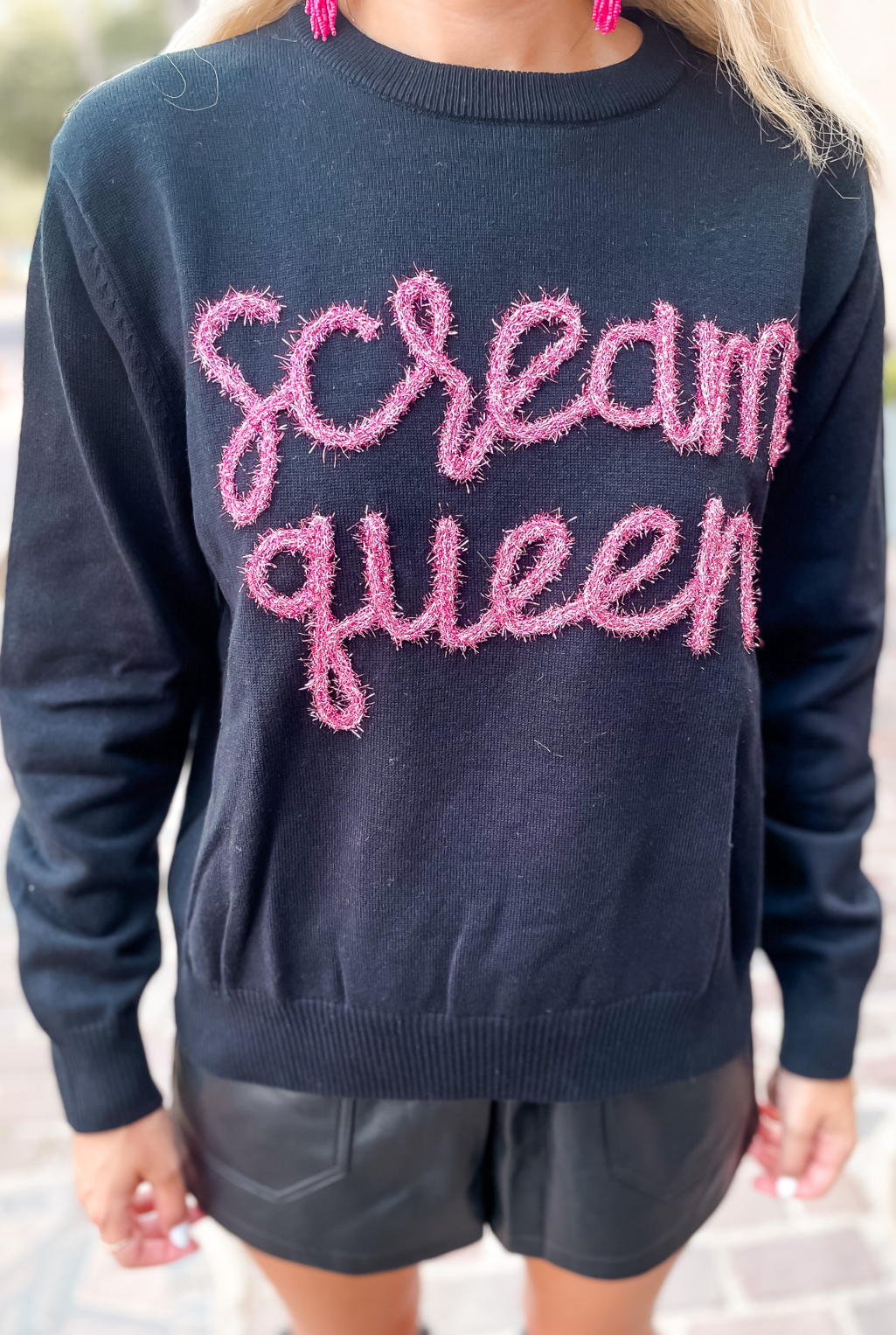 Queen Of Sparkles - Scream Queen Sweater