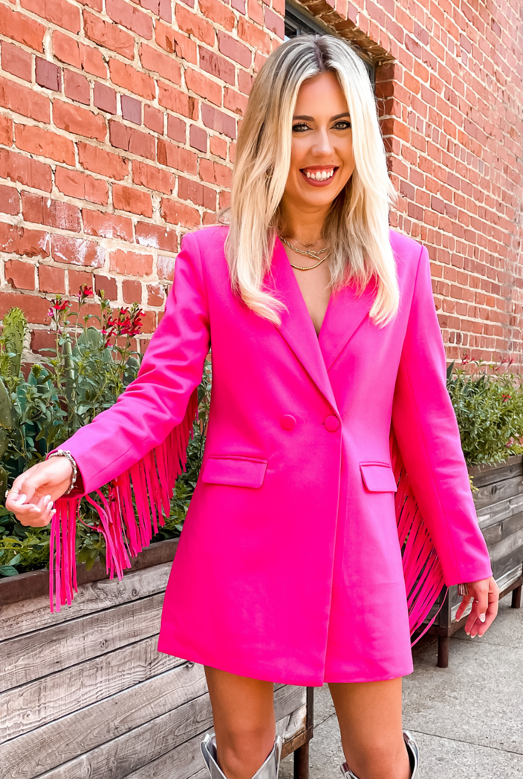 Disco Barbie Dress - Hot Pink — Tucker Brown