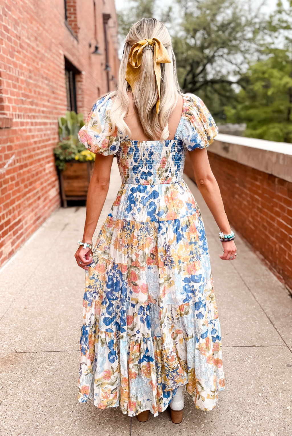 Iris Floral Dress