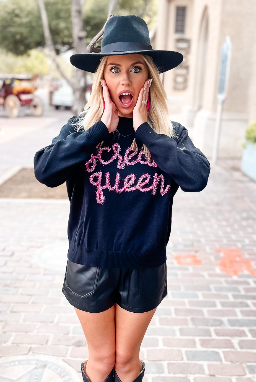 Queen Of Sparkles - Scream Queen Sweater