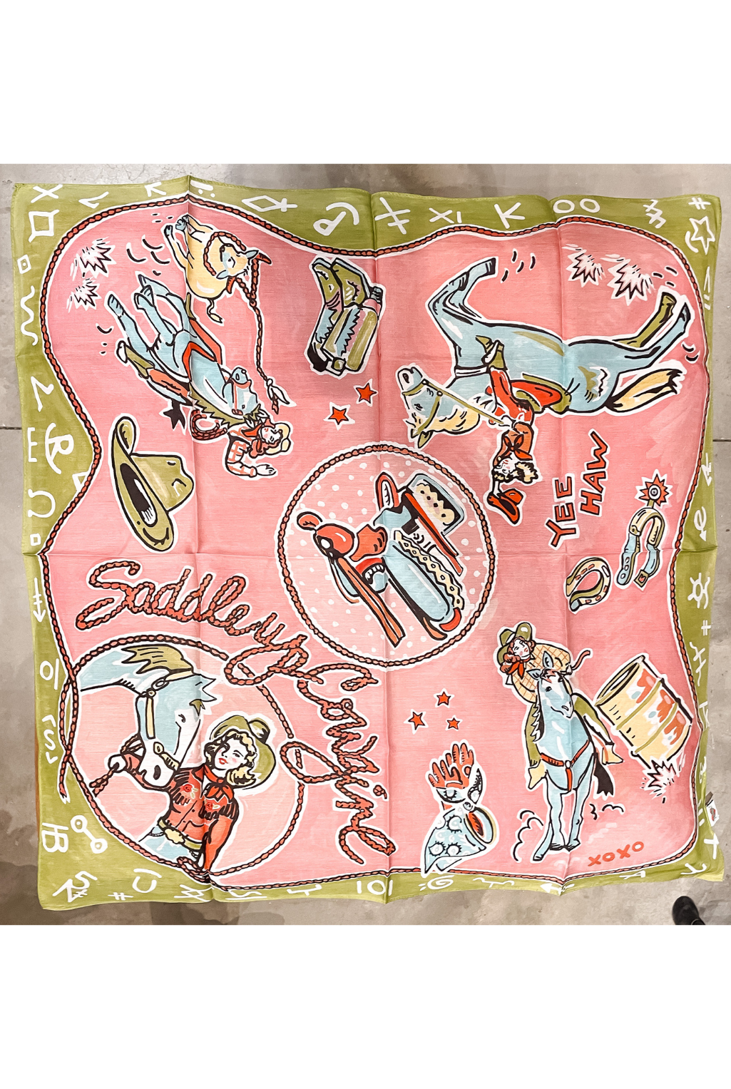 Saddle Up Scarf