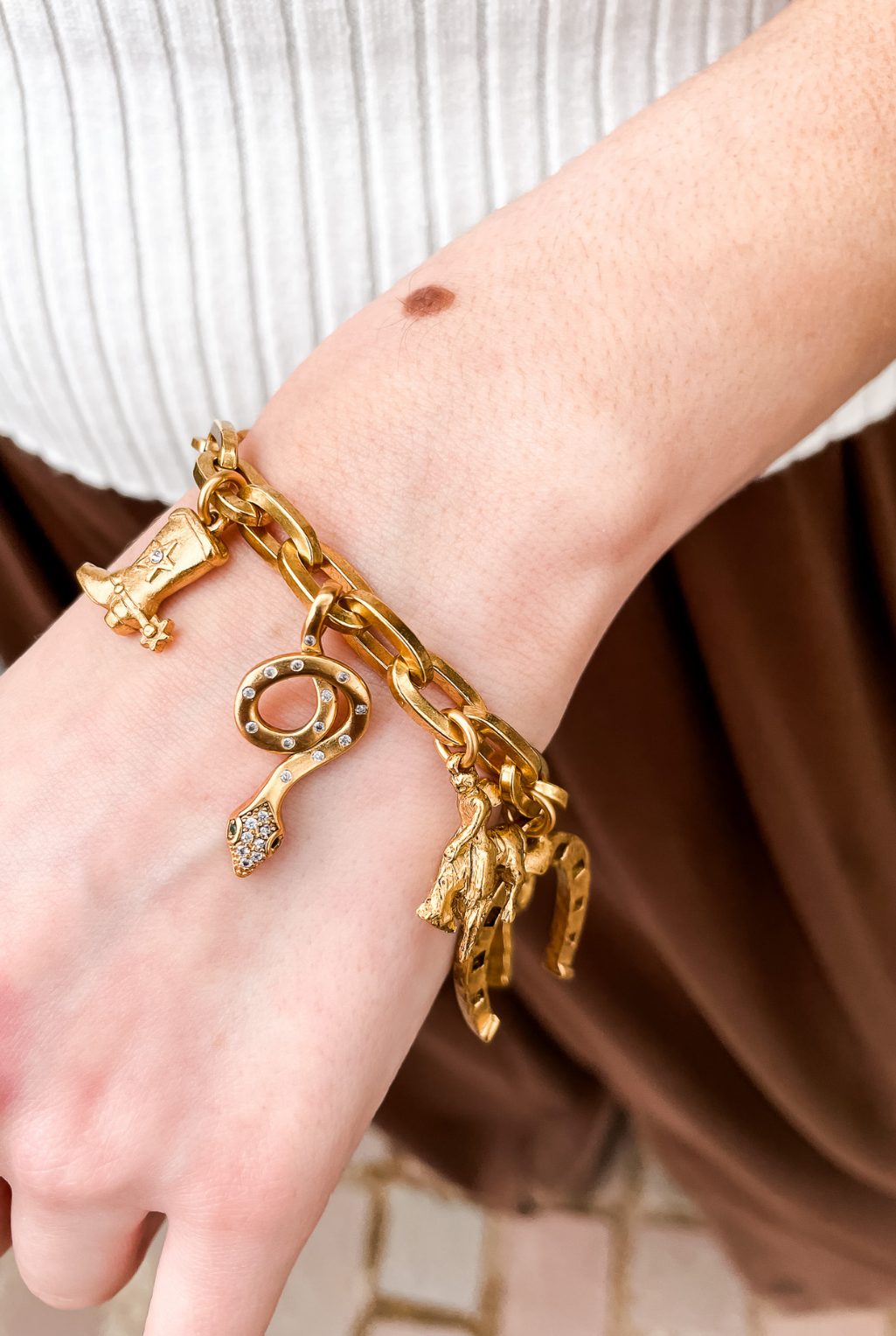 Cowgirl Charm Bracelet