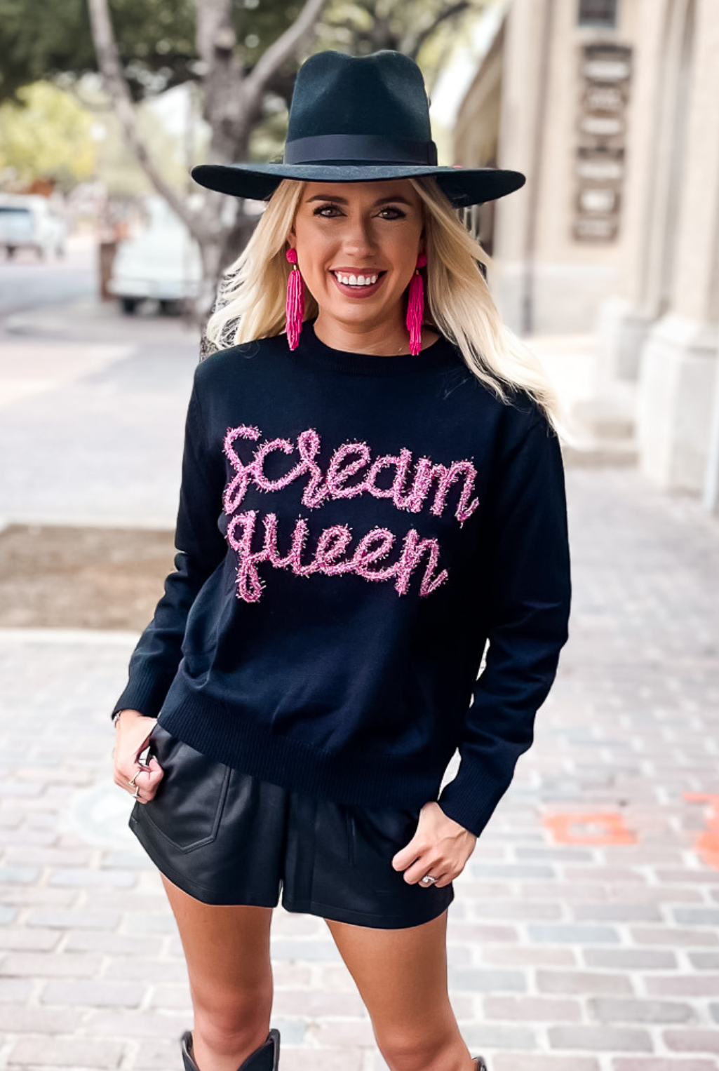 Queen Of Sparkles - Scream Queen Sweater