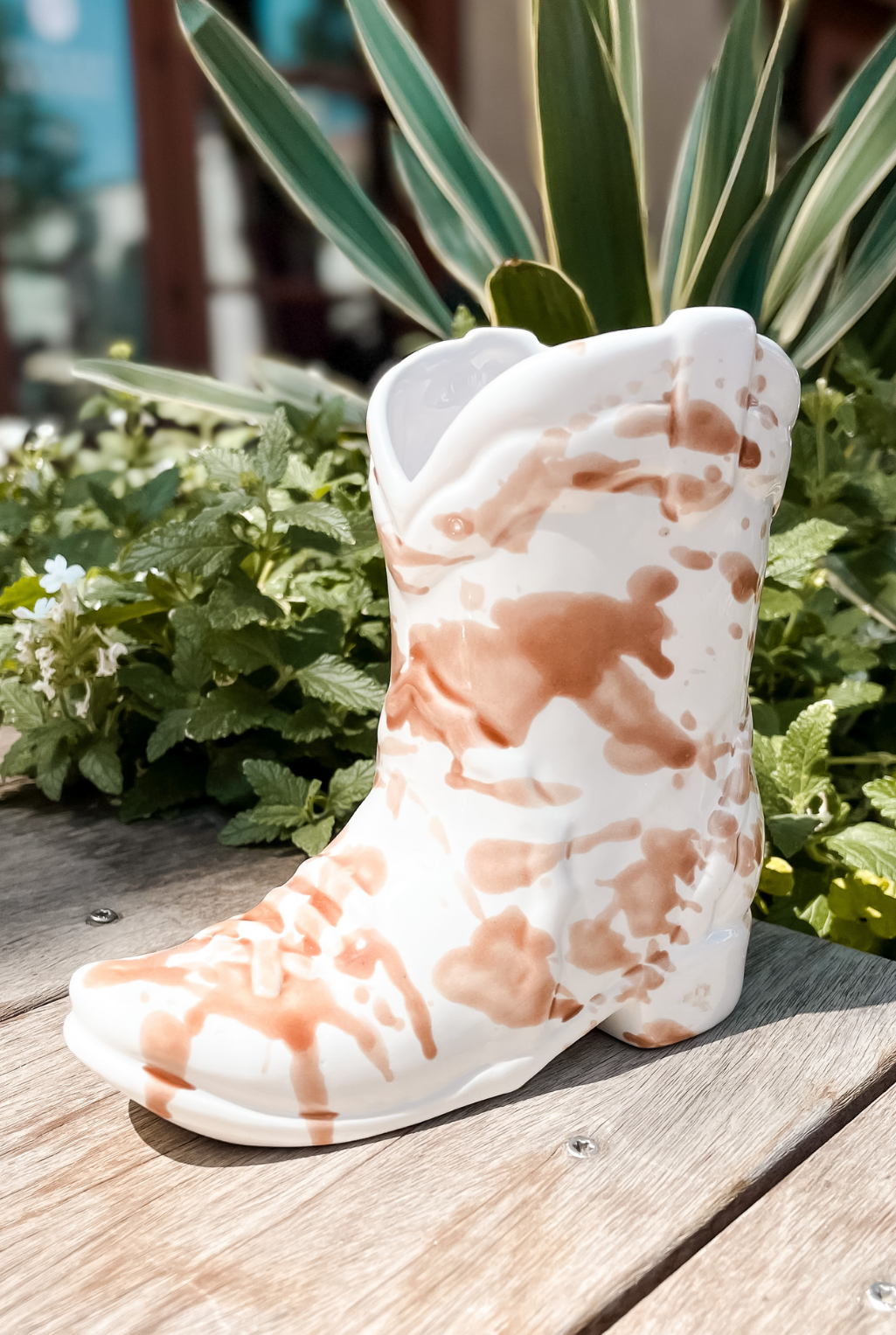 Desert Beach Boot Candle