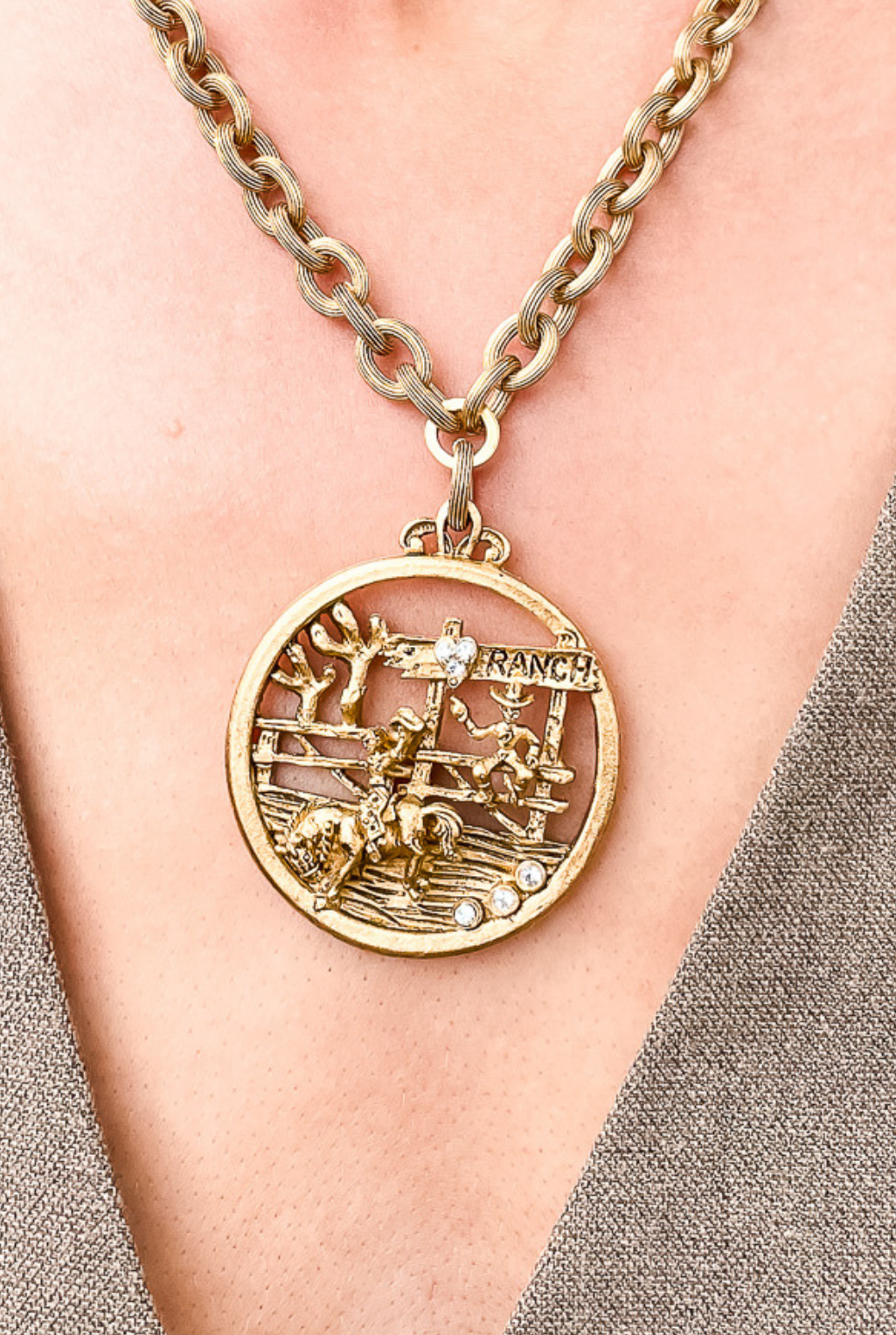 Rancher Charm Necklace