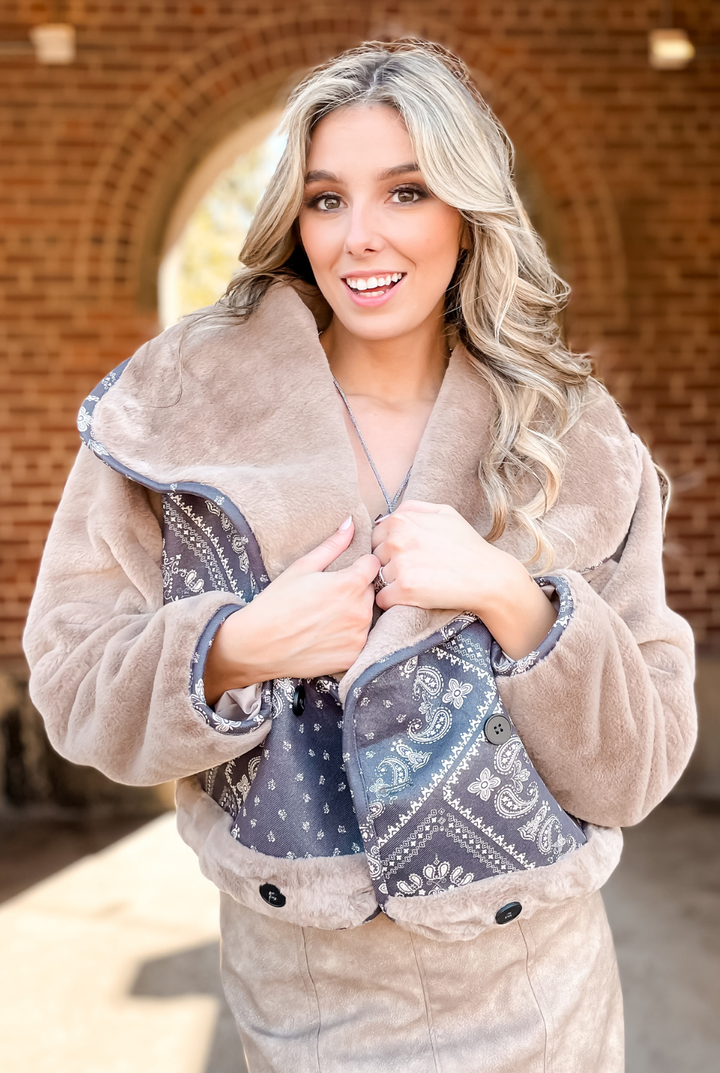 Chocolate Bandana Jacket