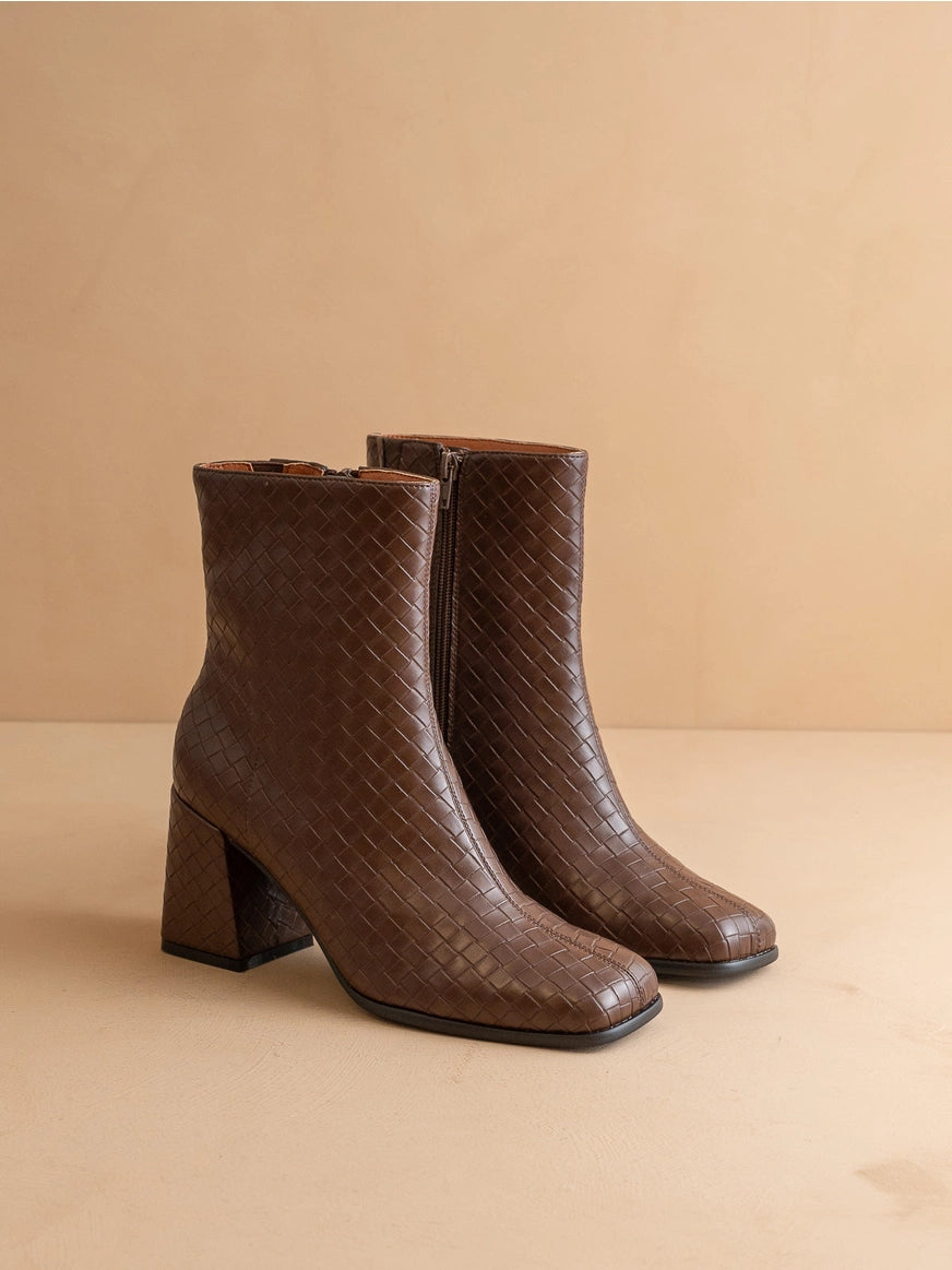 Demi Boot - Coffee - Tucker Brown