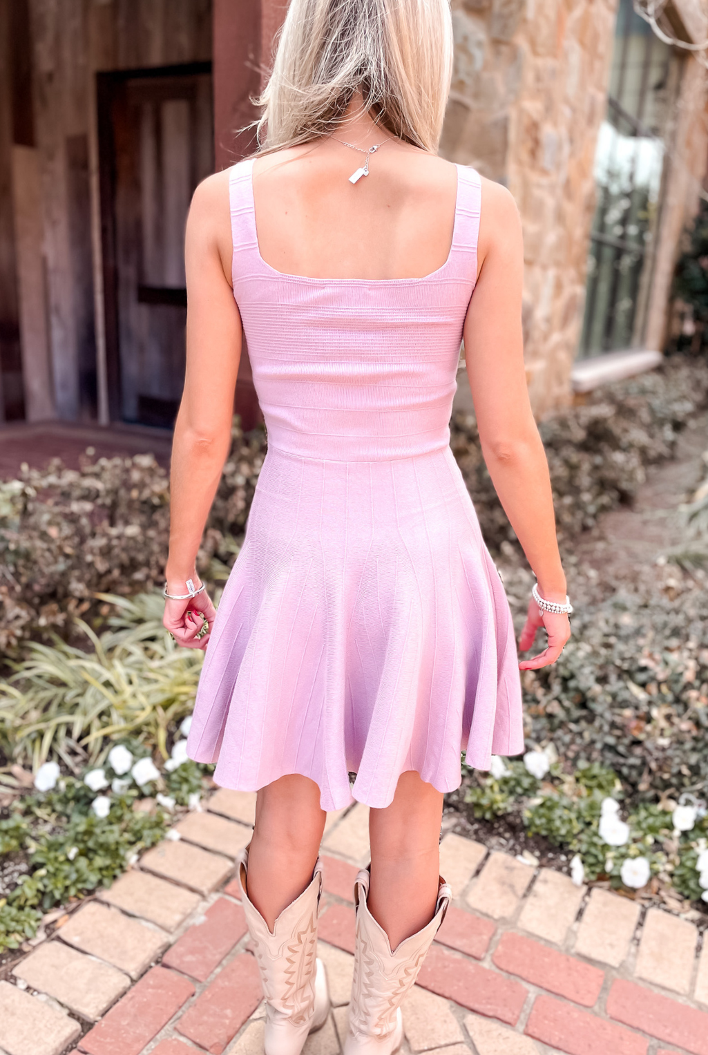 Bows In A Row Knit Dress
