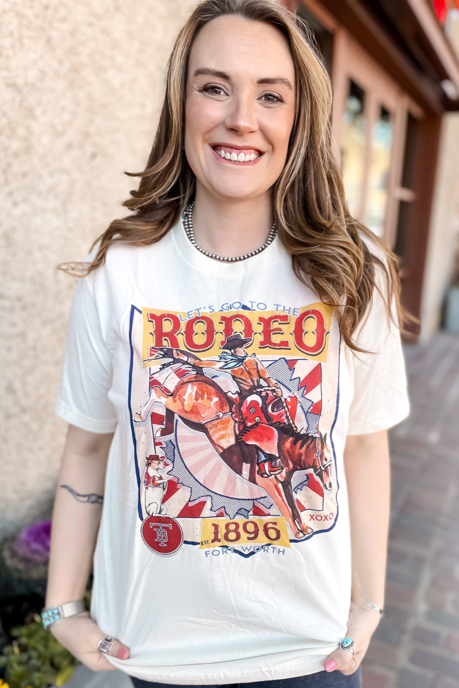 Circus Rodeo Back Number T-Shirt