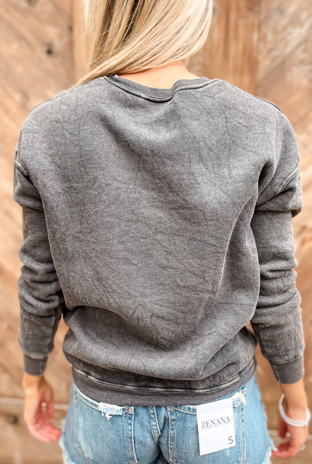 Texas Wild West Sweatshirt - Black