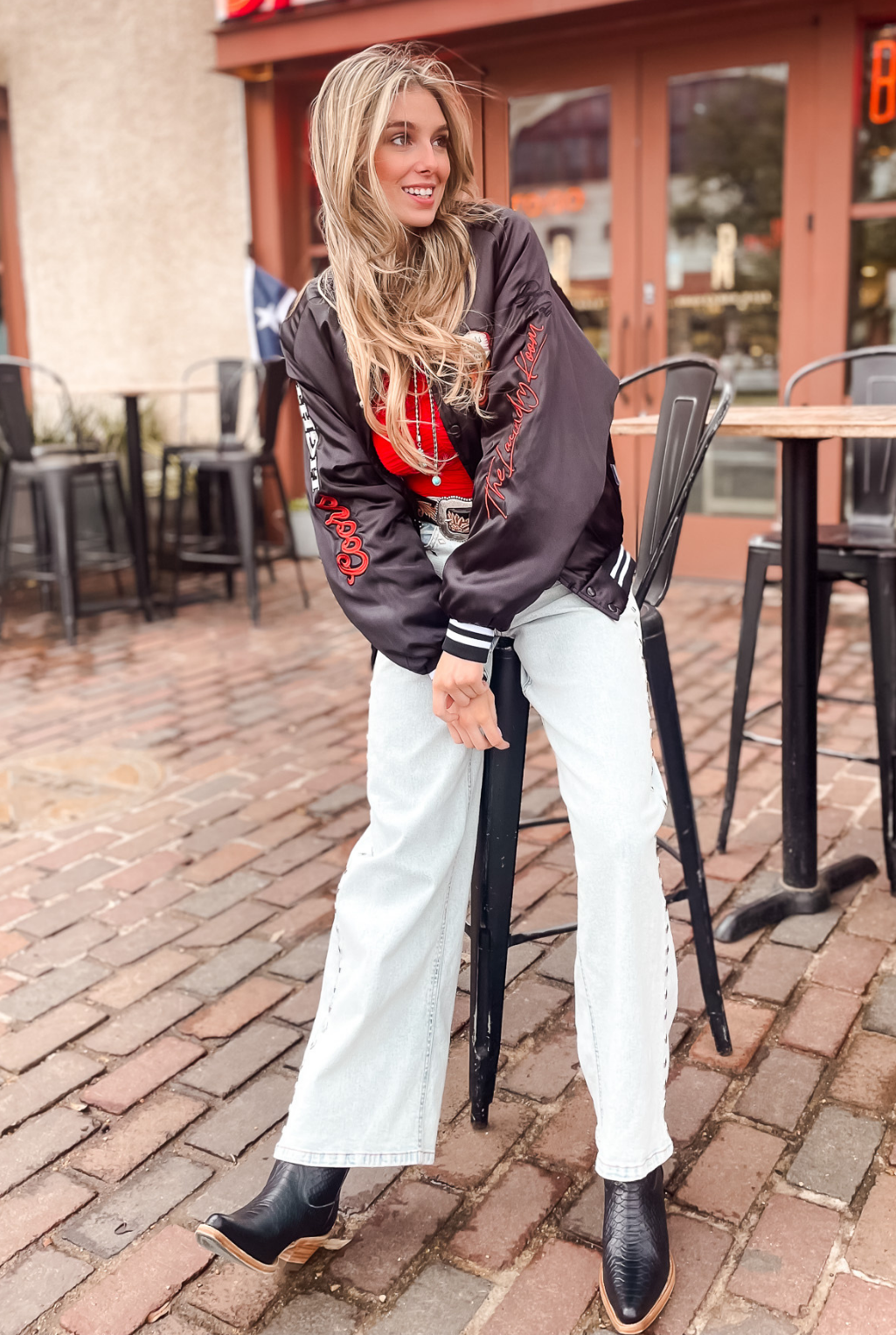 Beer Wolf Bomber Jacket