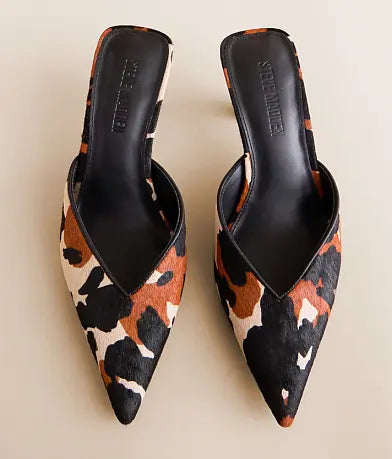 Mod Cow Suede Heel