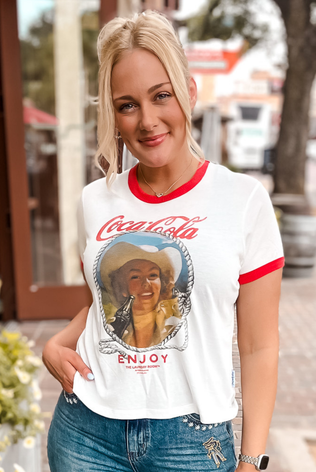 Coca Cola Cowgirl T-Shirt