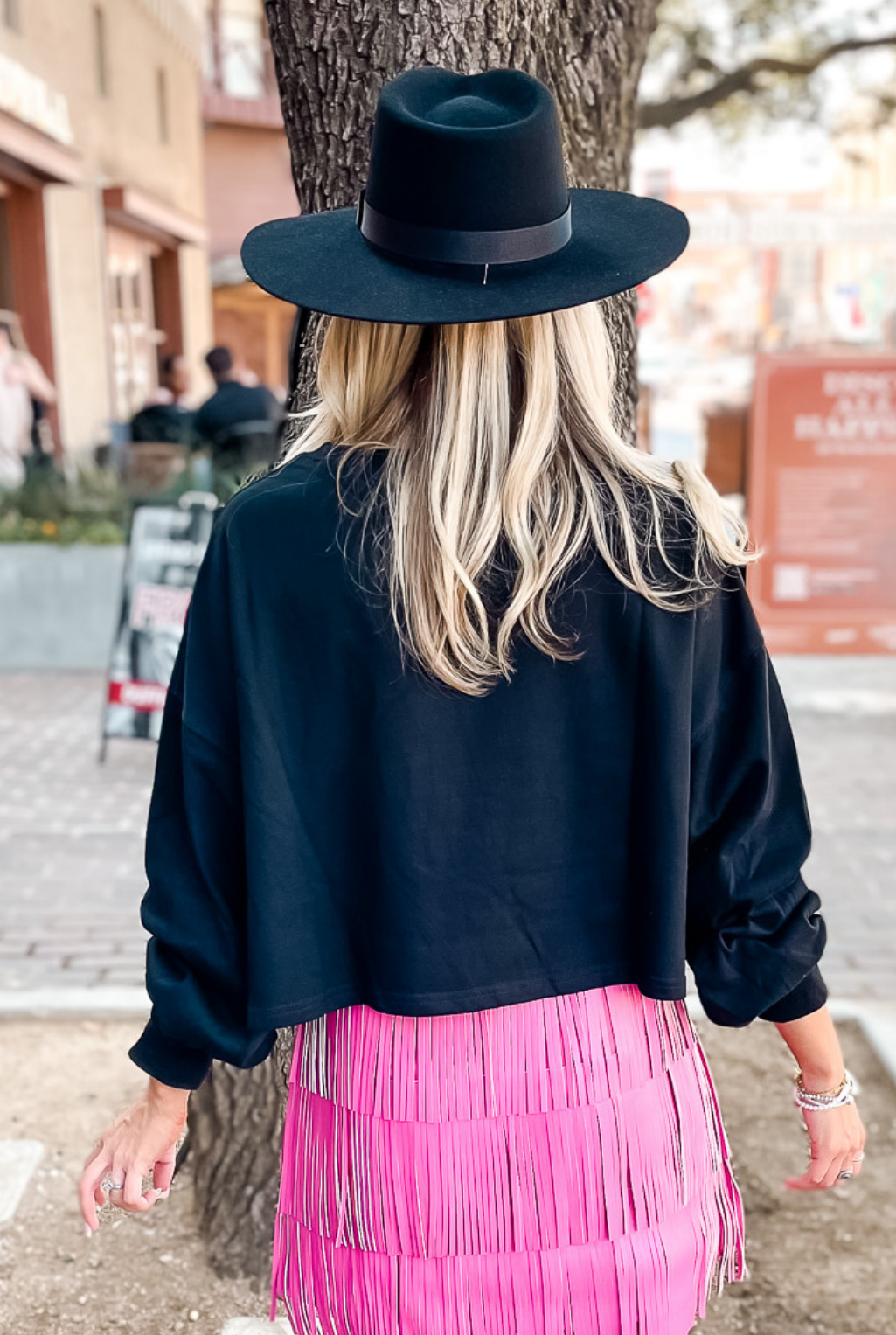 Candy Corn Sequin Sweatshirt