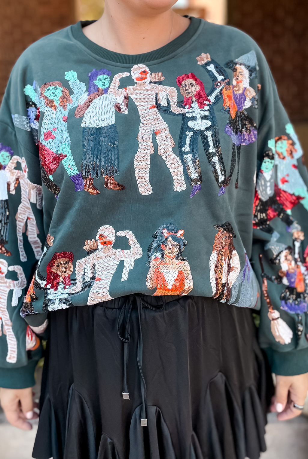 Queen Of Sparkles - Spooky Dancers Sweatshirt