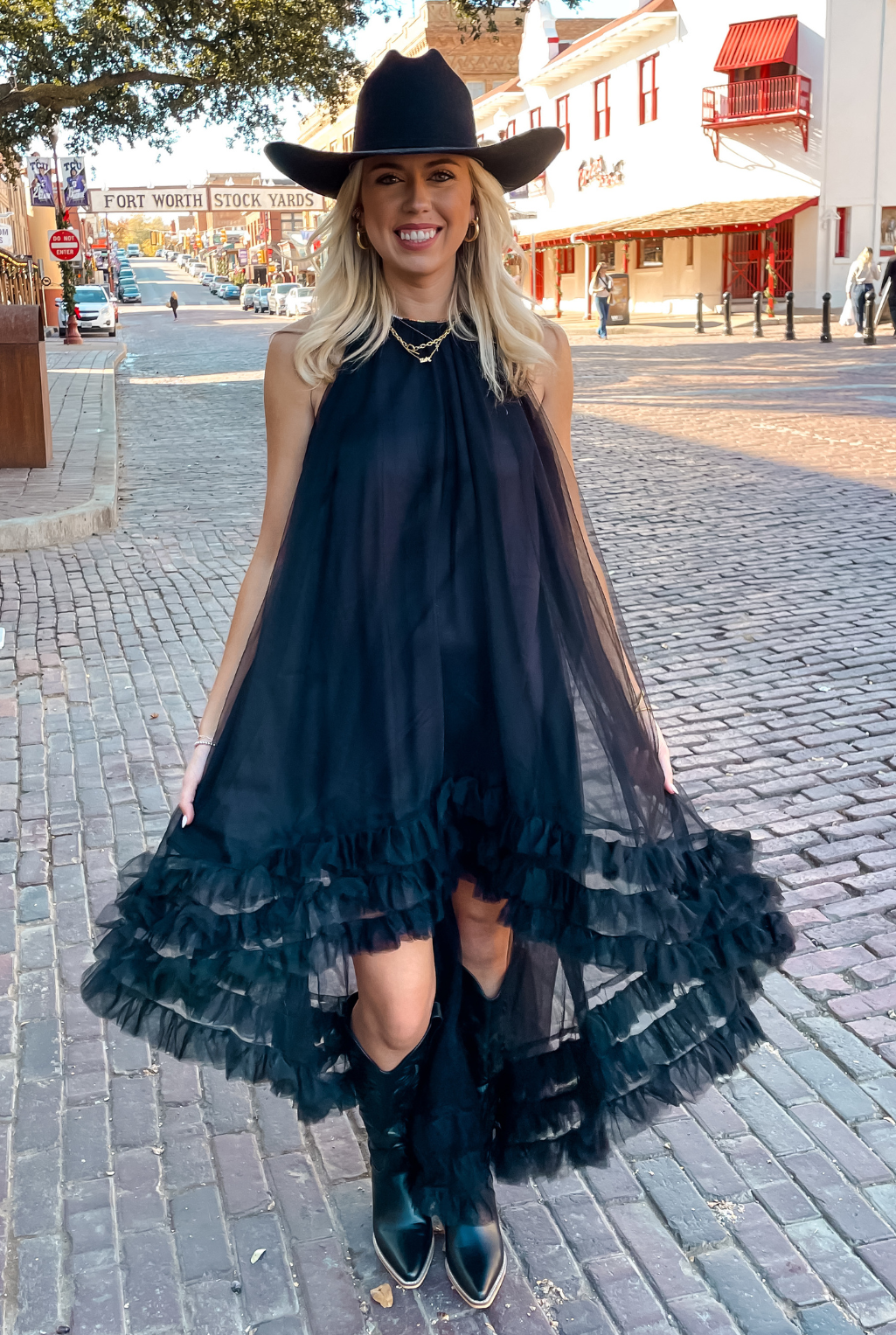 High Low Tulle Dress