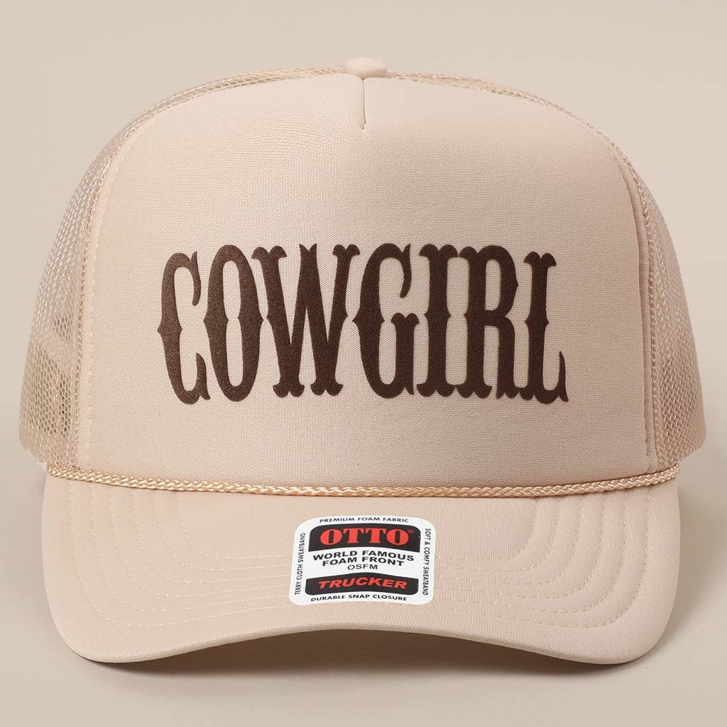 COWGIRL Trucker Hat