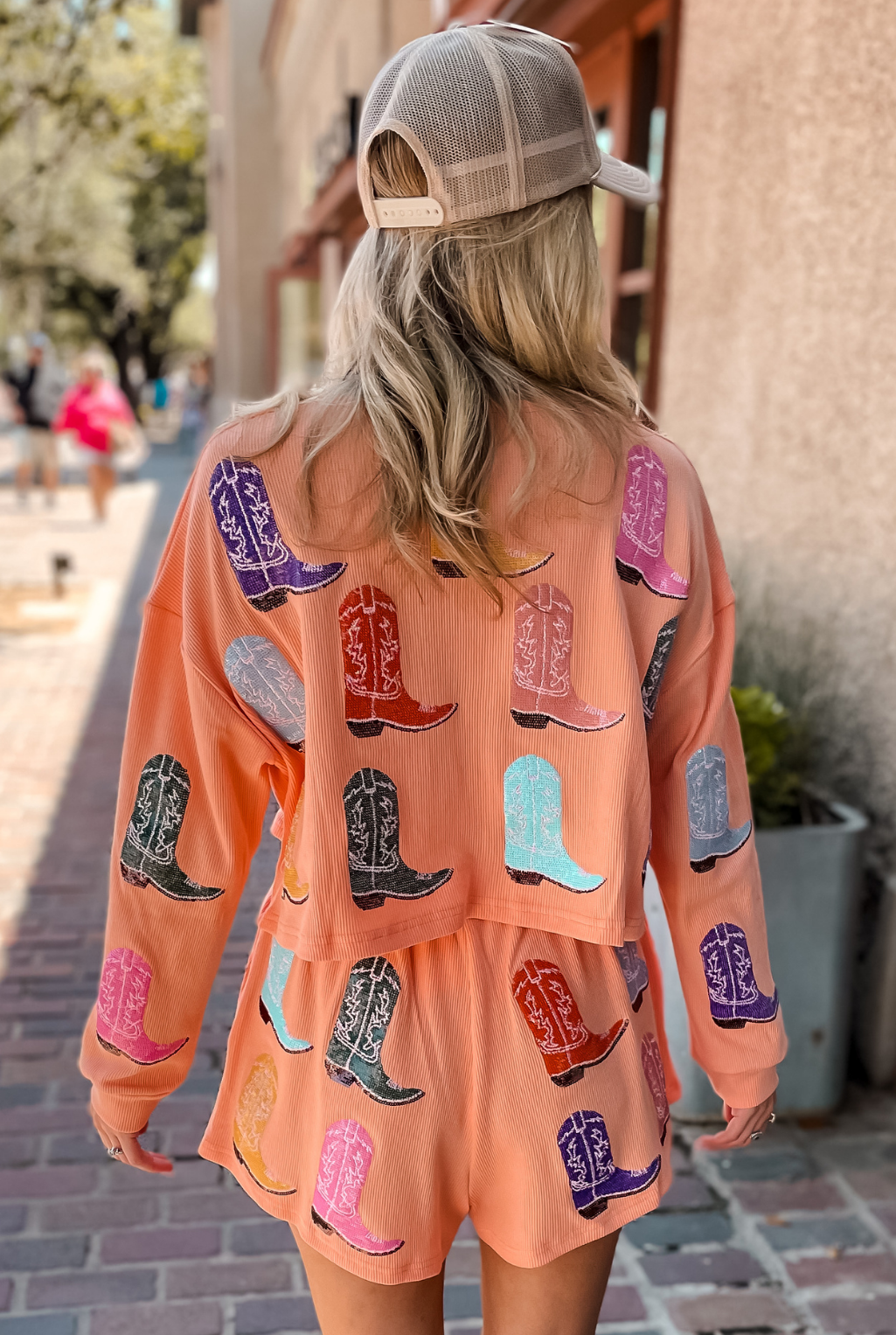 Cowboy Boot Henley Top