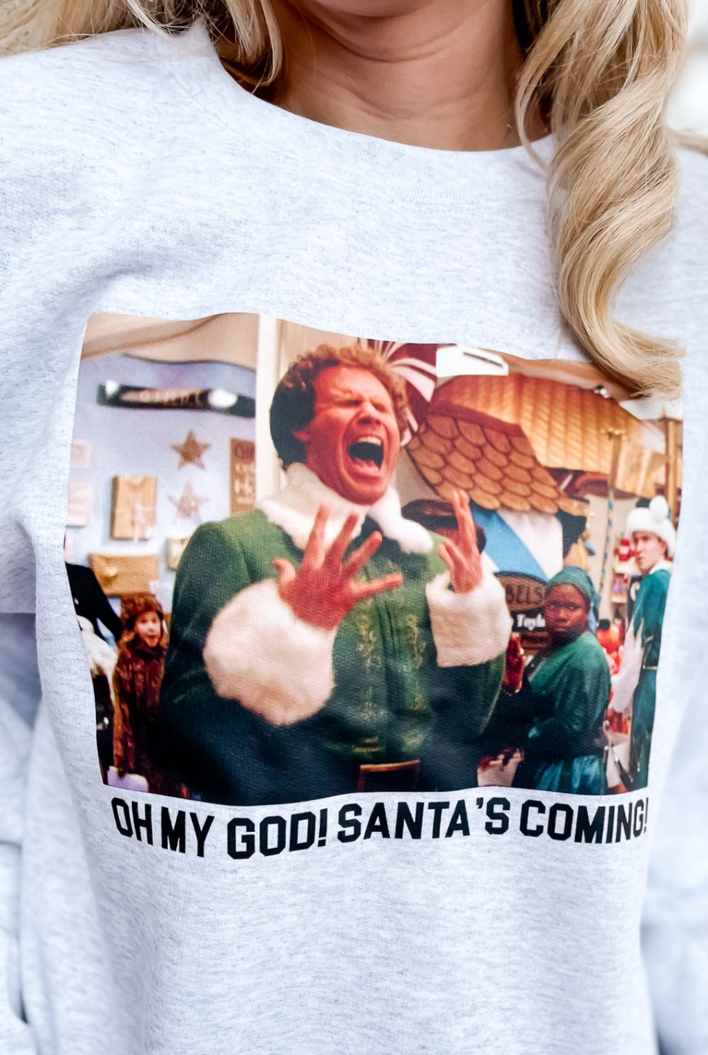 OMG Santa's Coming Sweatshirt