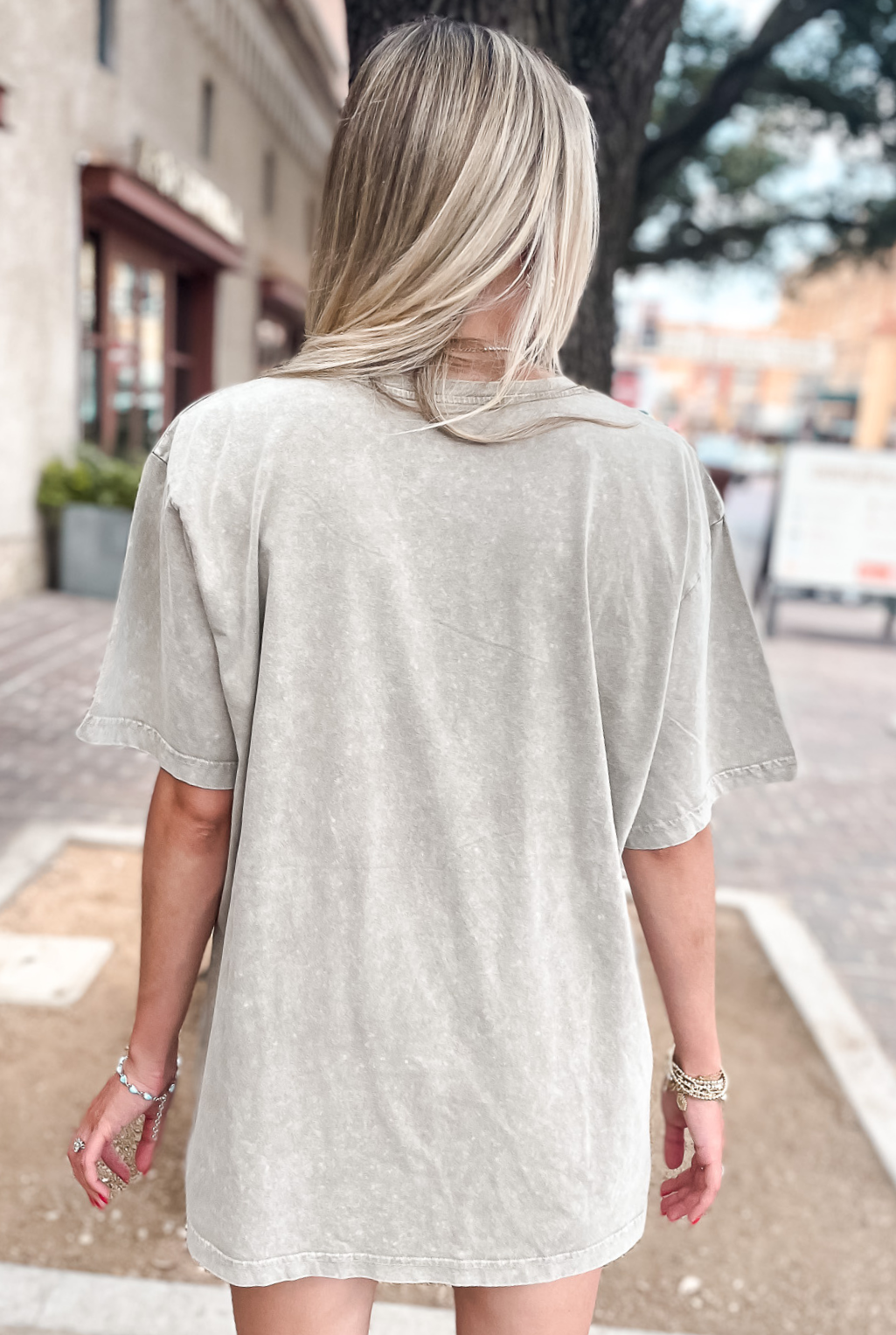 Cowboy Coquette Boot Boyfriend T-Shirt - Mocha