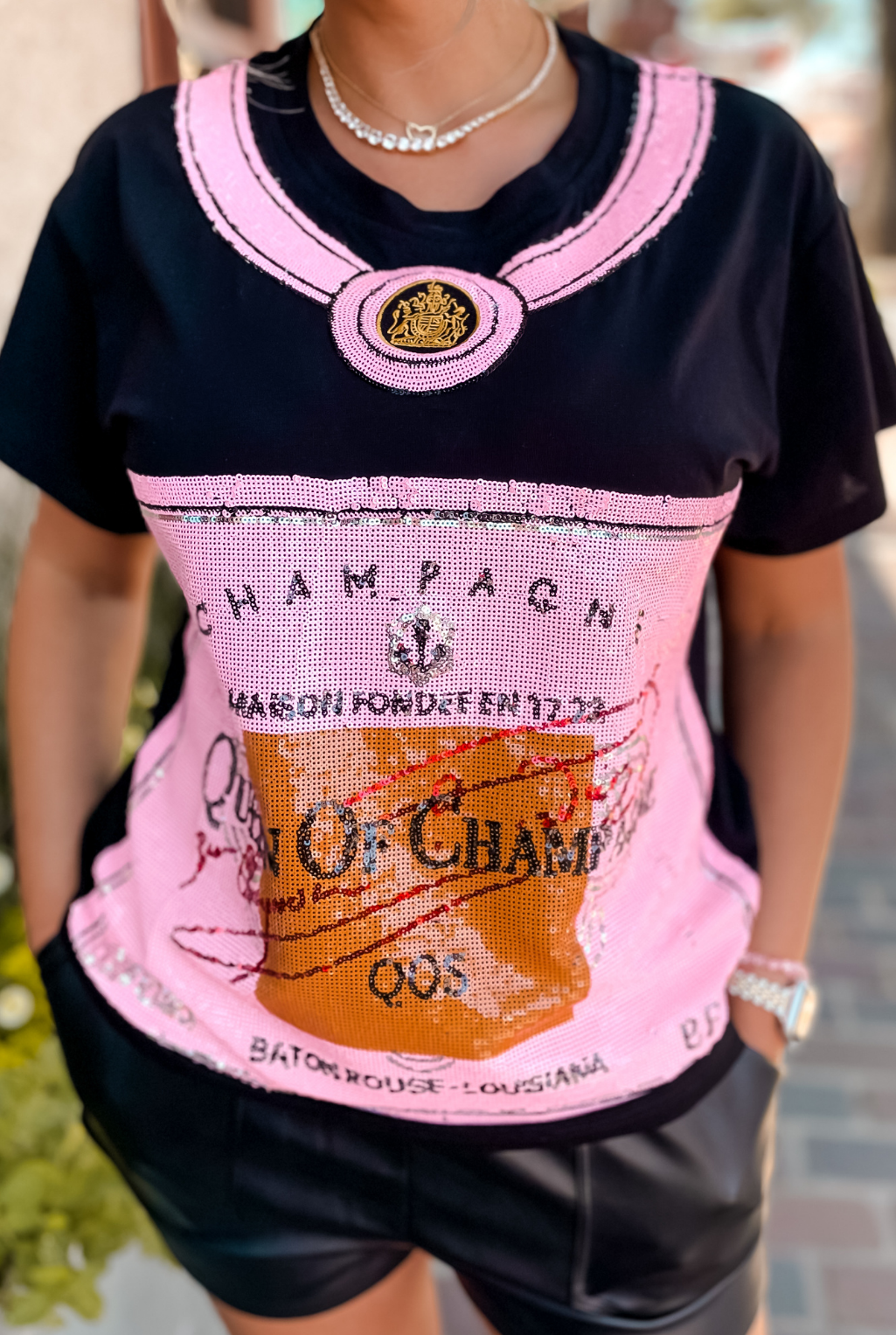 Queen Of Champagne T-Shirt