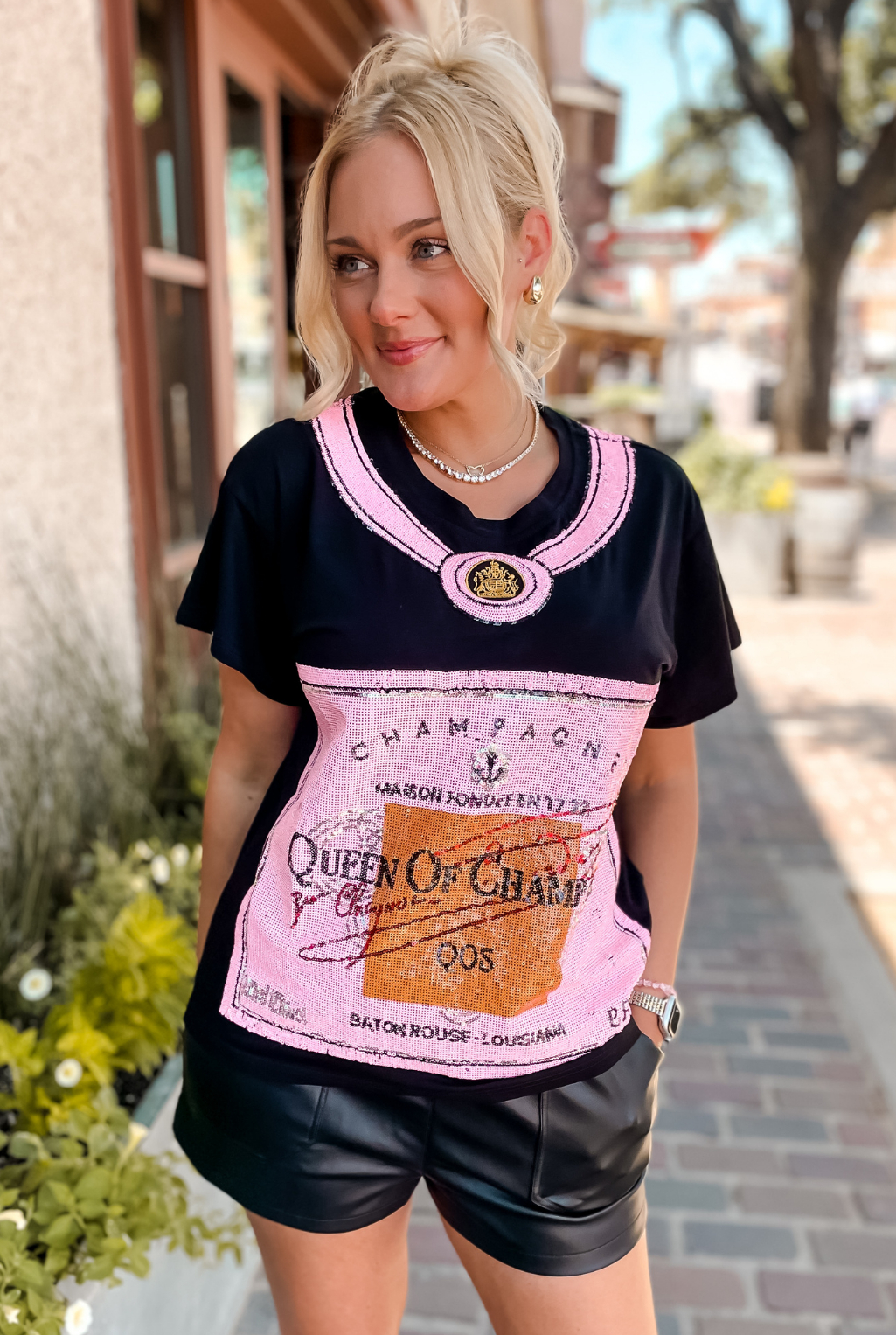 Queen Of Champagne T-Shirt