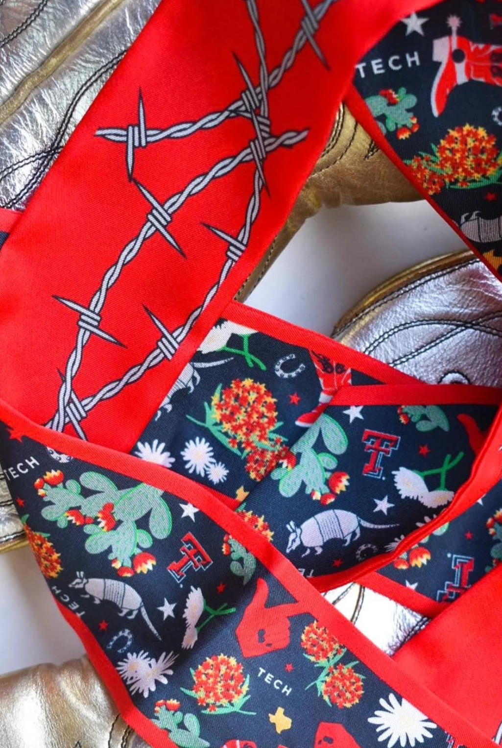 Texas Tech Red Raiders Twilly Scarf