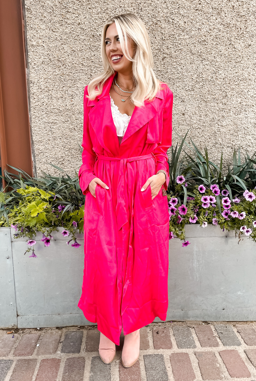 Steve Madden - New Wave Satin Trench