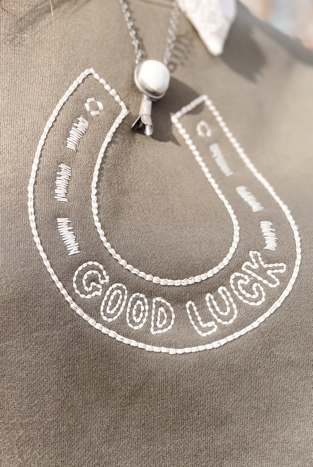 Good Luck Horseshoe Sweatshirt