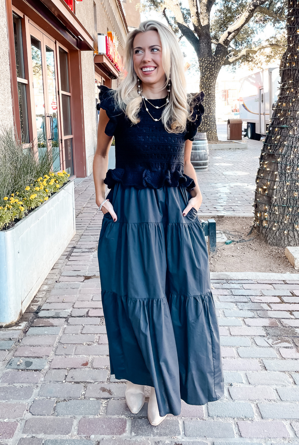 Laura Combination Dress