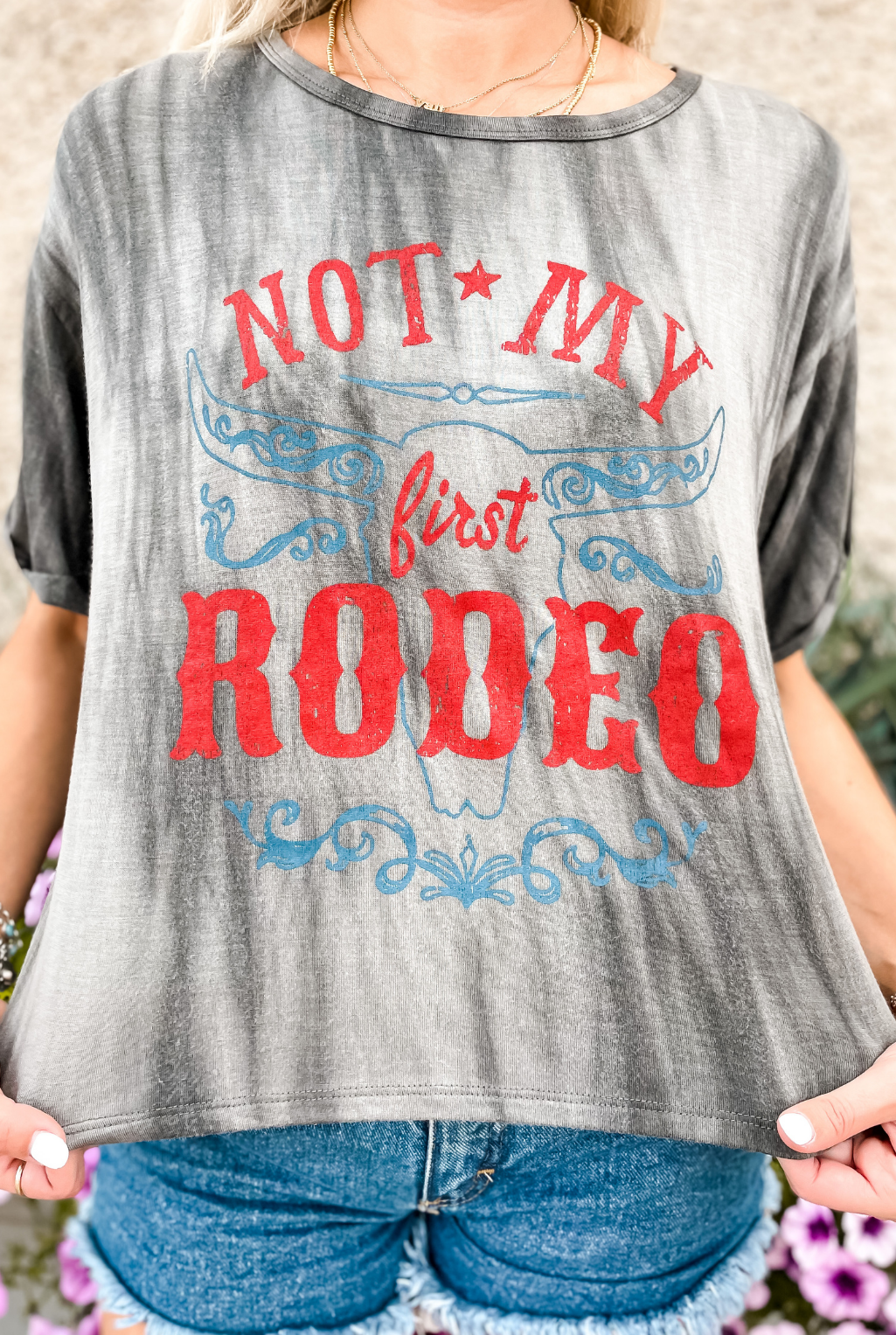First Rodeo Cropped Tee