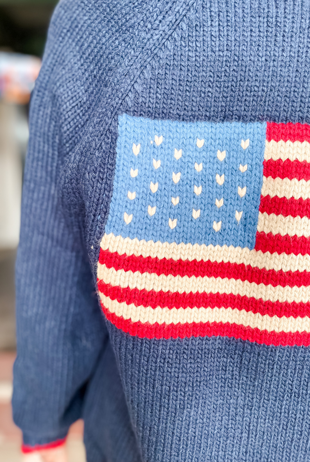 USA Varsity Flag Cardigan