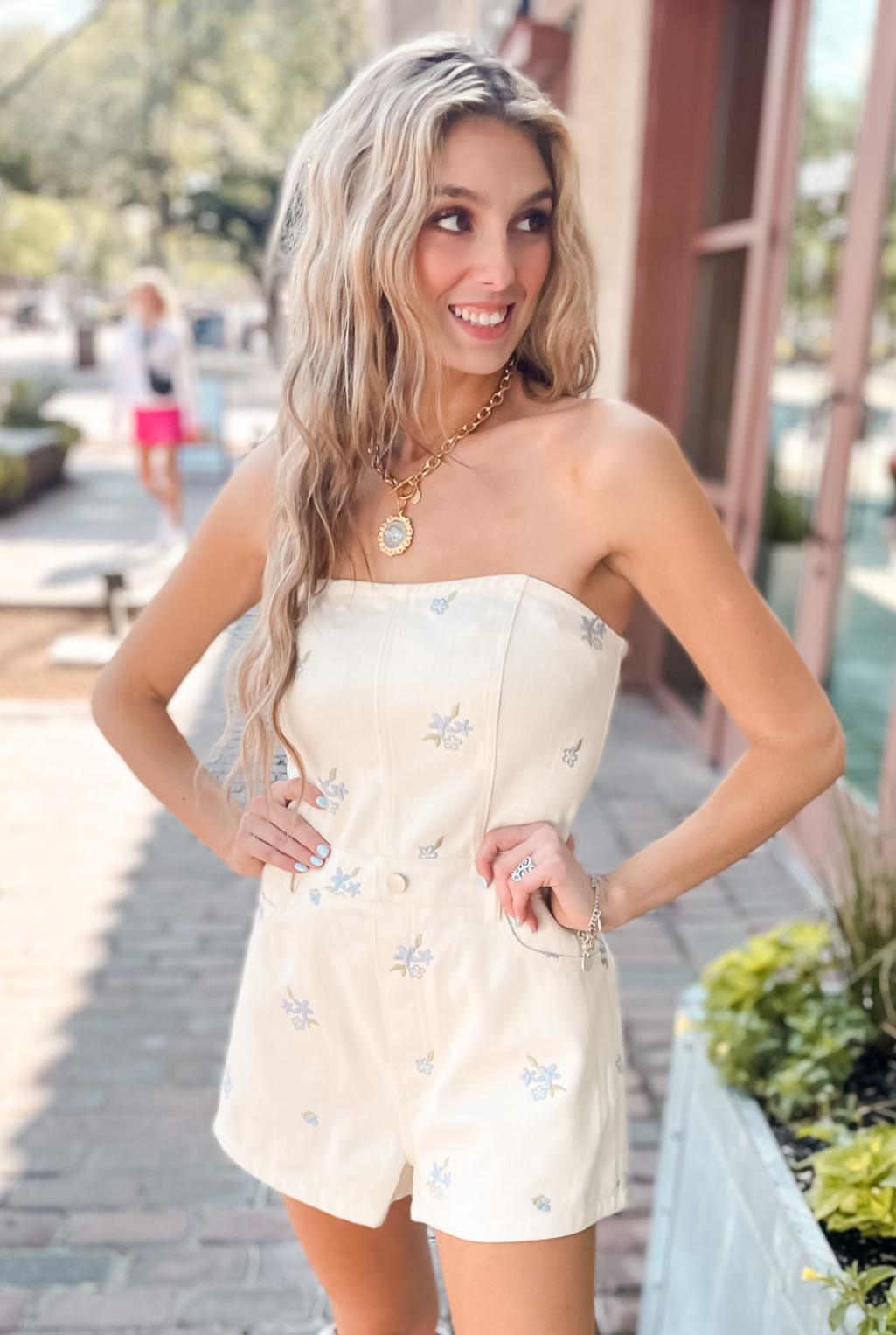 Flowers In Spring Romper